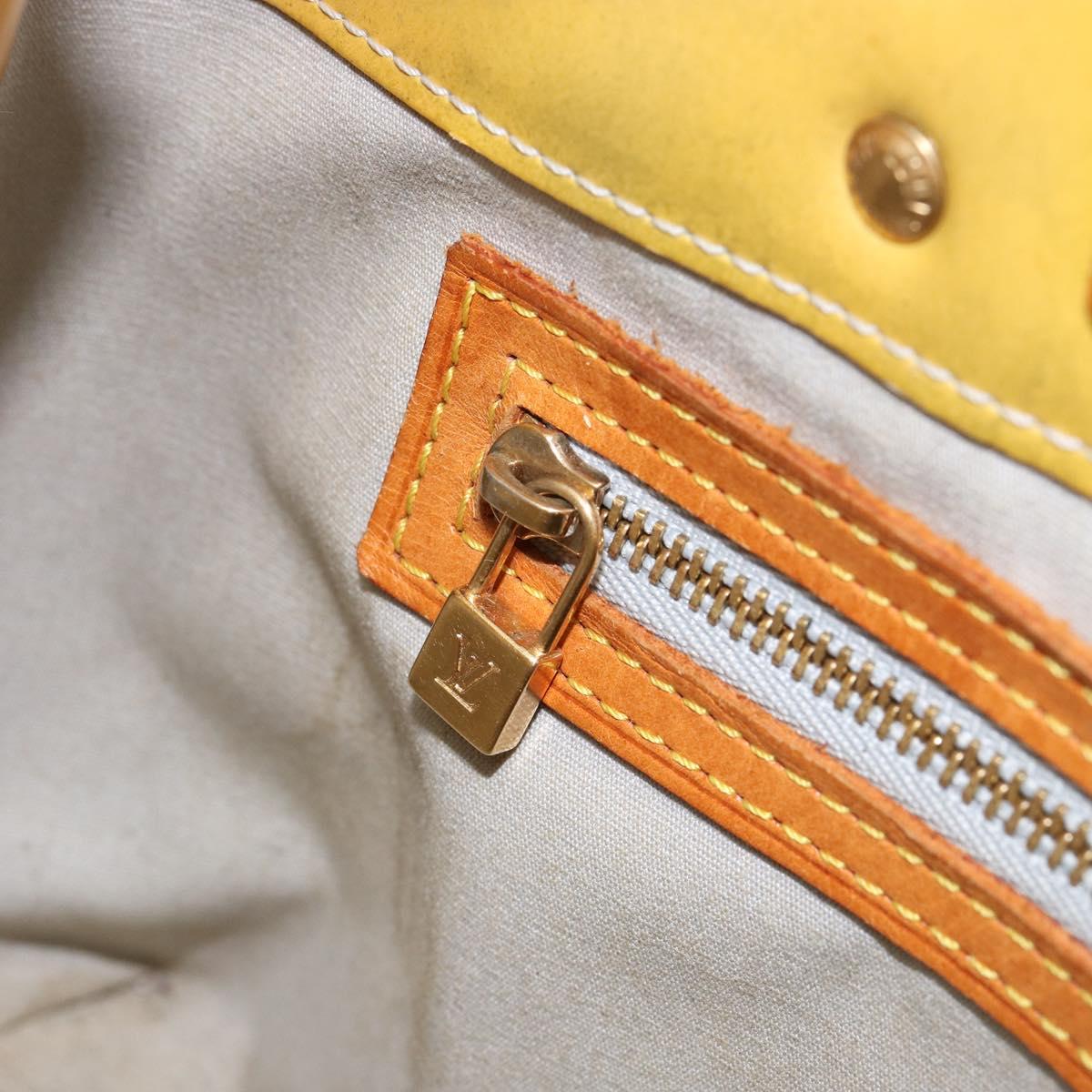 LOUIS VUITTON Monogram Vernis Reade PM Hand Bag Gris M91145 LV Auth 153395