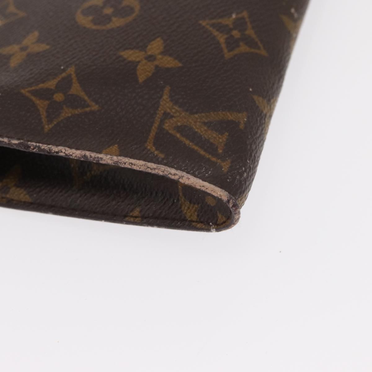 LOUIS VUITTON Monogram Bucket GM Accessory Pouch LV Auth 153402