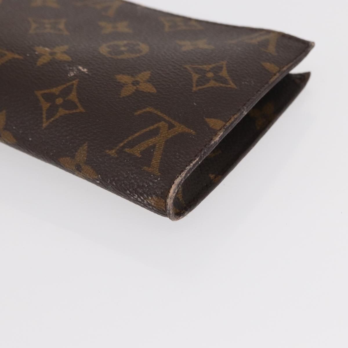 LOUIS VUITTON Monogram Bucket GM Accessory Pouch LV Auth 153402