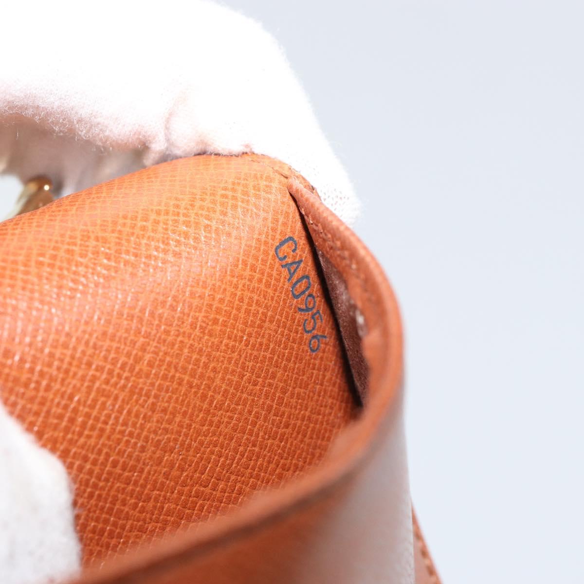 LOUIS VUITTON Epi Agenda PM Day Planner Cover Brown R20053 LV Auth 153407