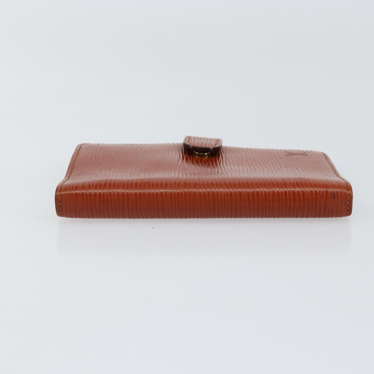 LOUIS VUITTON Epi Agenda PM Day Planner Cover Brown R20053 LV Auth 153407