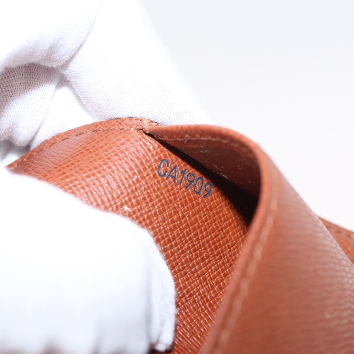 LOUIS VUITTON Epi Agenda PM Day Planner Cover Brown R20053 LV Auth 153408