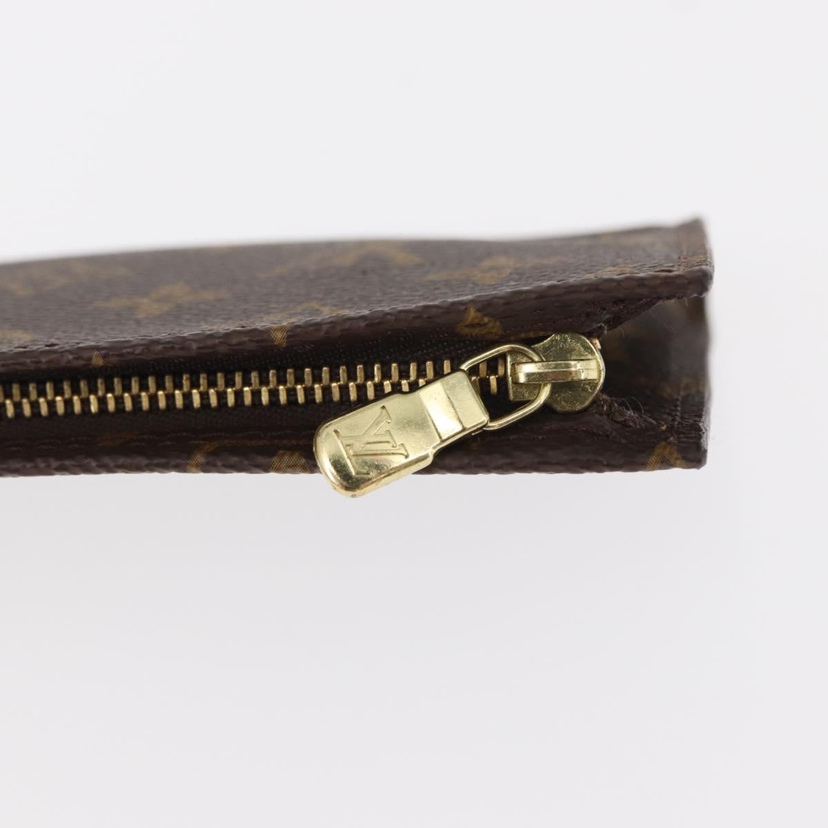 LOUIS VUITTON Monogram Bucket PM Accessory Pouch LV Auth 153410