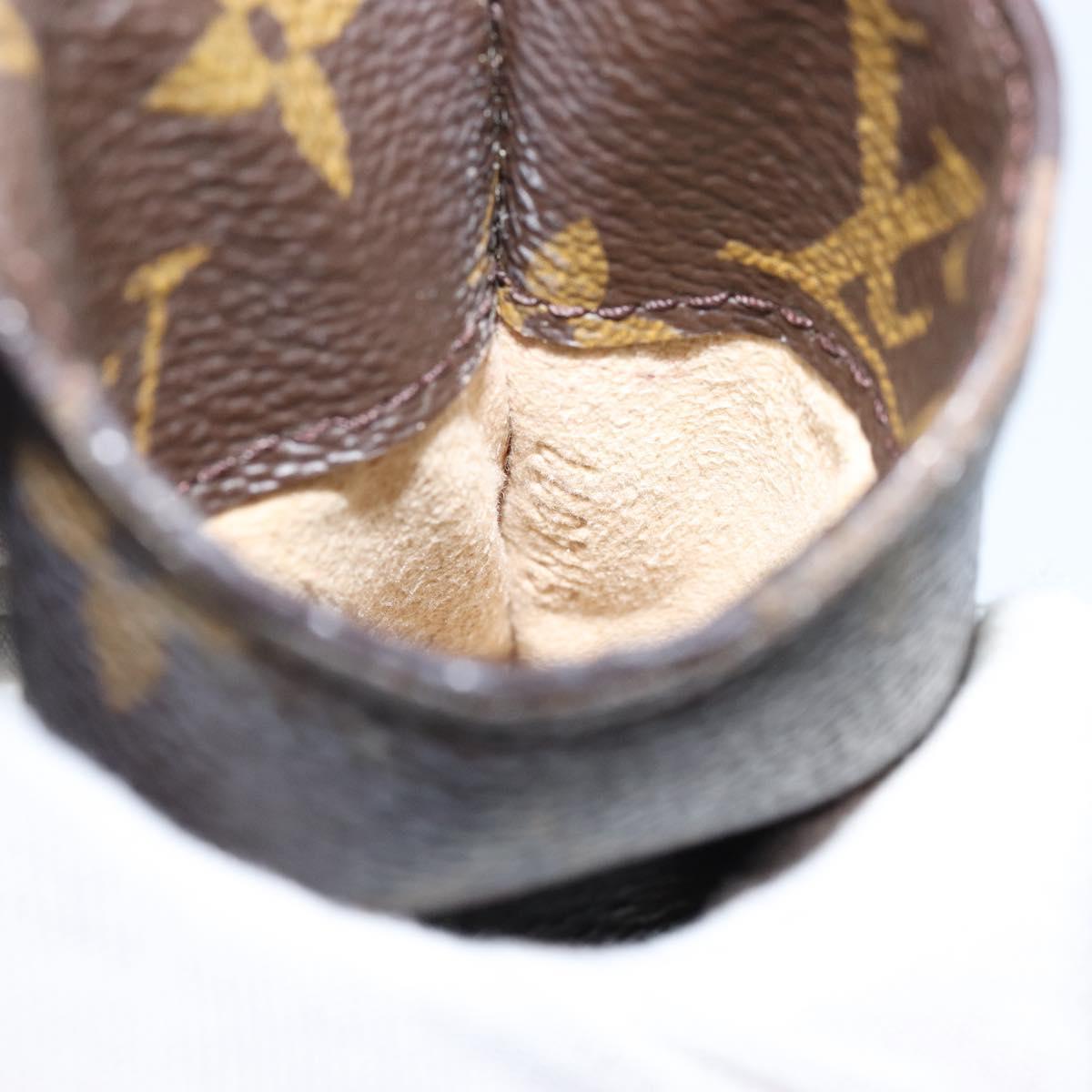 LOUIS VUITTON Monogram Etui Lunette PM Glasses Case M66545 LV Auth 153419