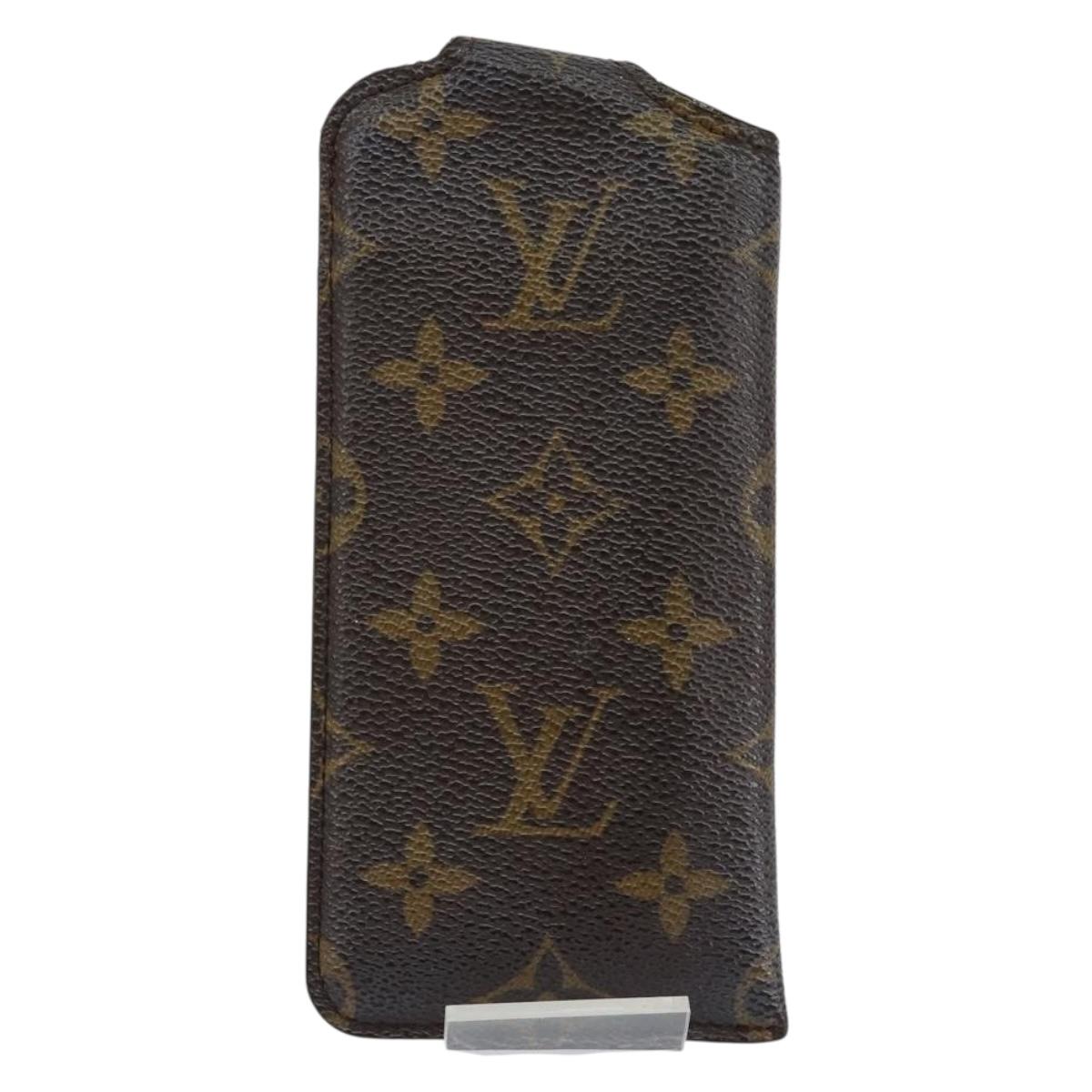 LOUIS VUITTON Monogram Etui Lunette PM Glasses Case M66545 LV Auth 153419