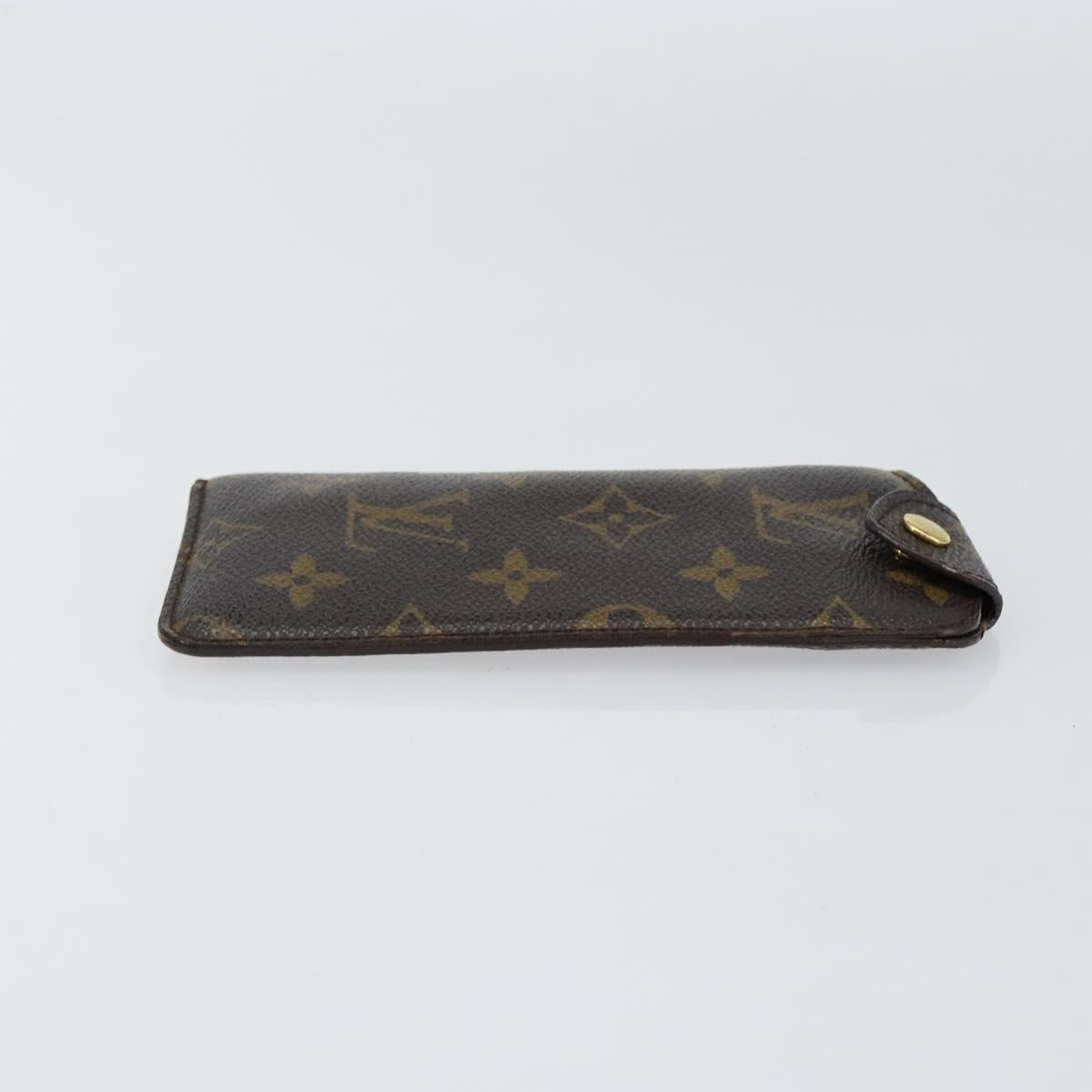 LOUIS VUITTON Monogram Etui Lunette PM Glasses Case M66545 LV Auth 153419