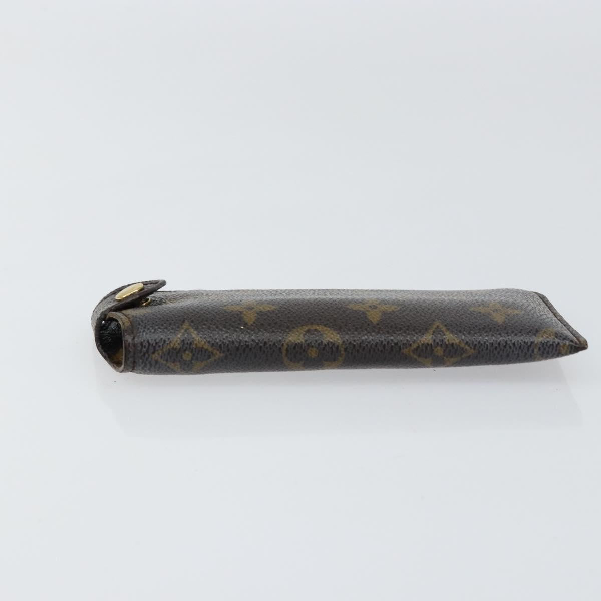 LOUIS VUITTON Monogram Etui Lunette PM Glasses Case M66545 LV Auth 153419
