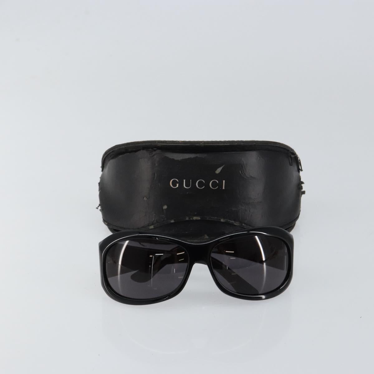 GUCCI GG Sunglasses plastic Black GG2966/S Auth 153422