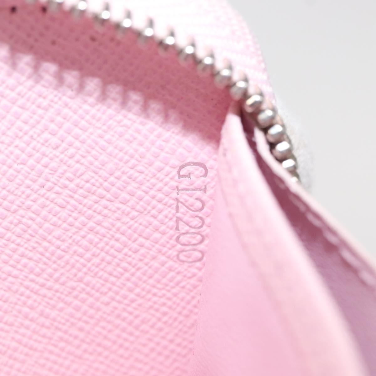 LOUIS VUITTON Monogram Escal Zippy Wallet Long Wallet Pink M69110 LV Auth 153426
