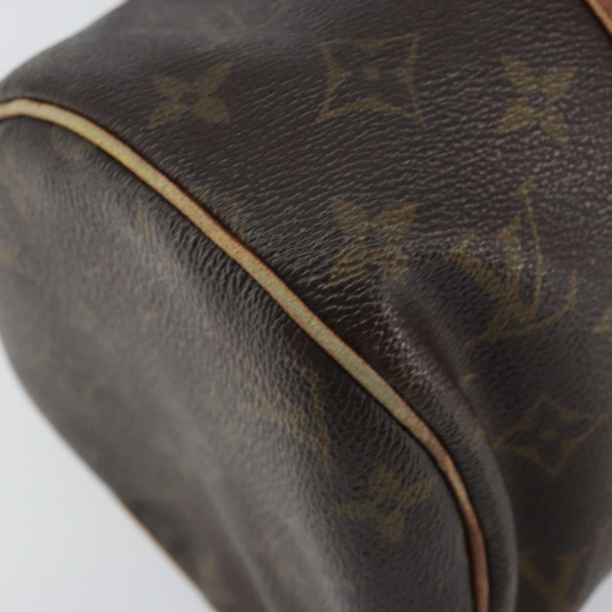 LOUIS VUITTON Monogram Papillon 30 Hand Bag M51385 LV Auth 153432