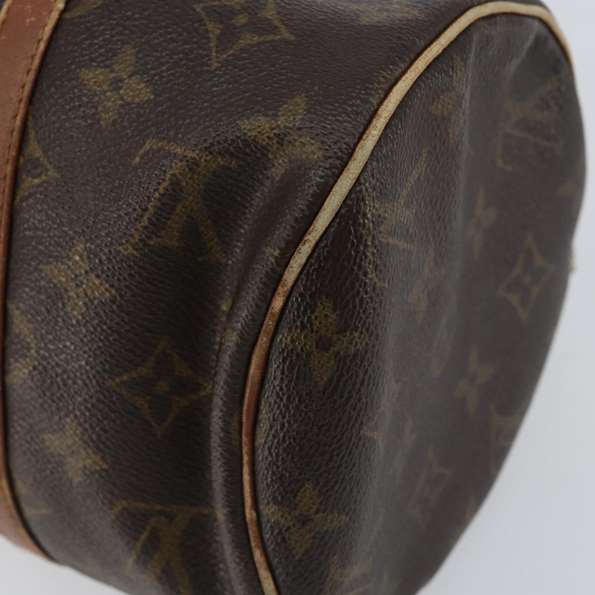 LOUIS VUITTON Monogram Papillon 30 Hand Bag M51385 LV Auth 153432