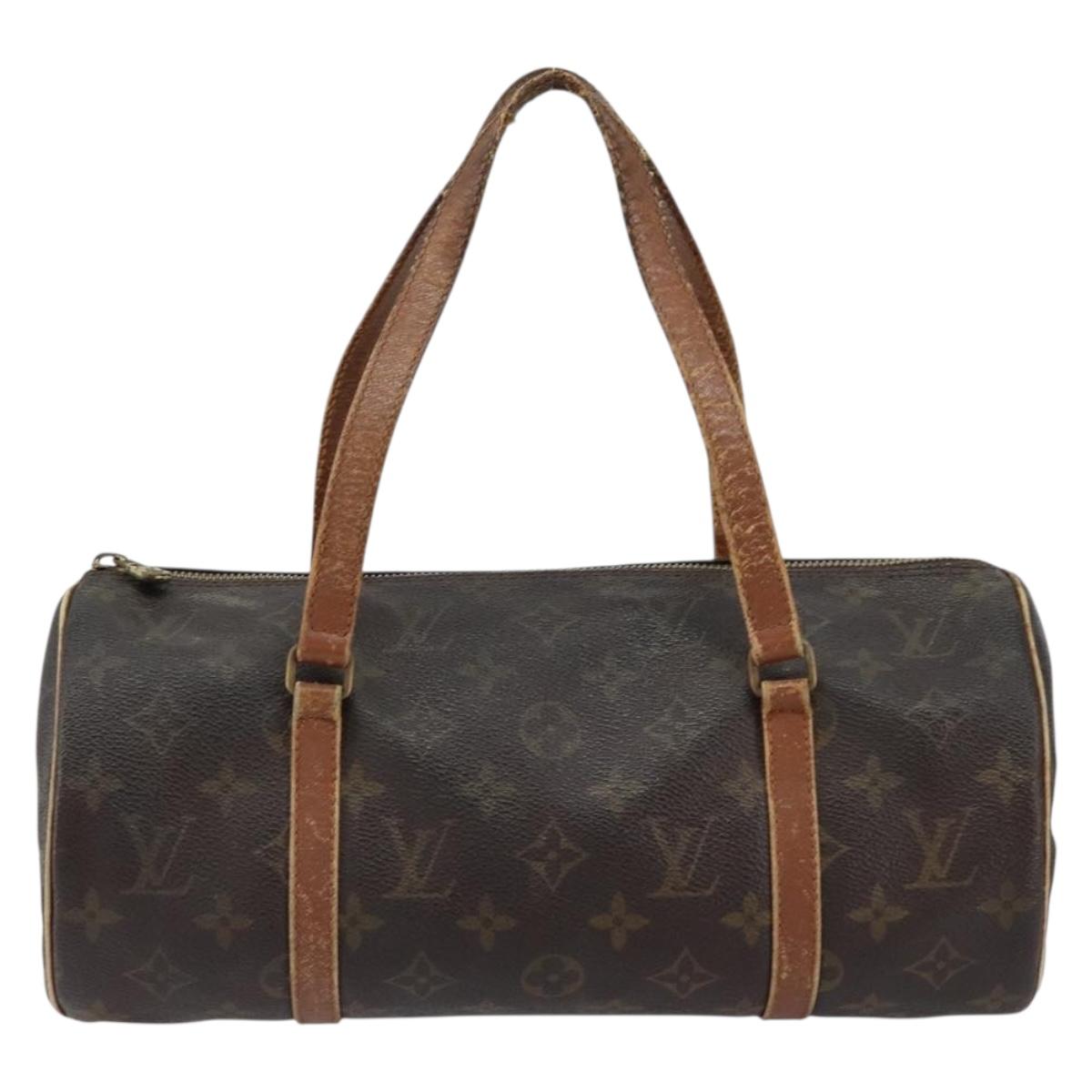 LOUIS VUITTON Monogram Papillon 30 Hand Bag M51385 LV Auth 153432