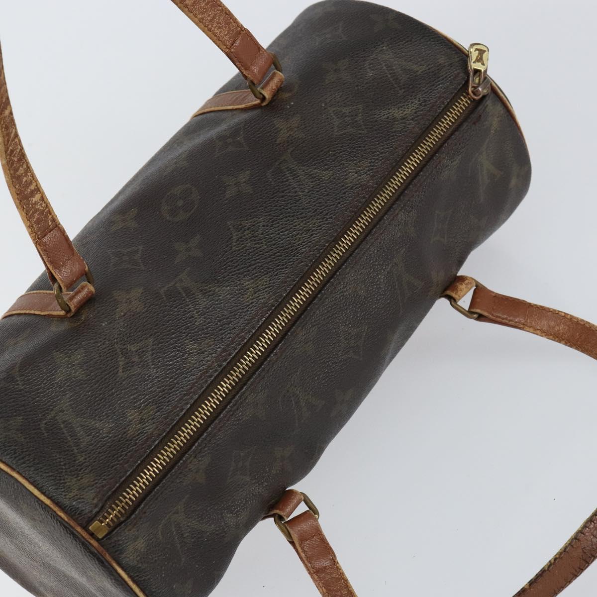 LOUIS VUITTON Monogram Papillon 30 Hand Bag M51385 LV Auth 153432