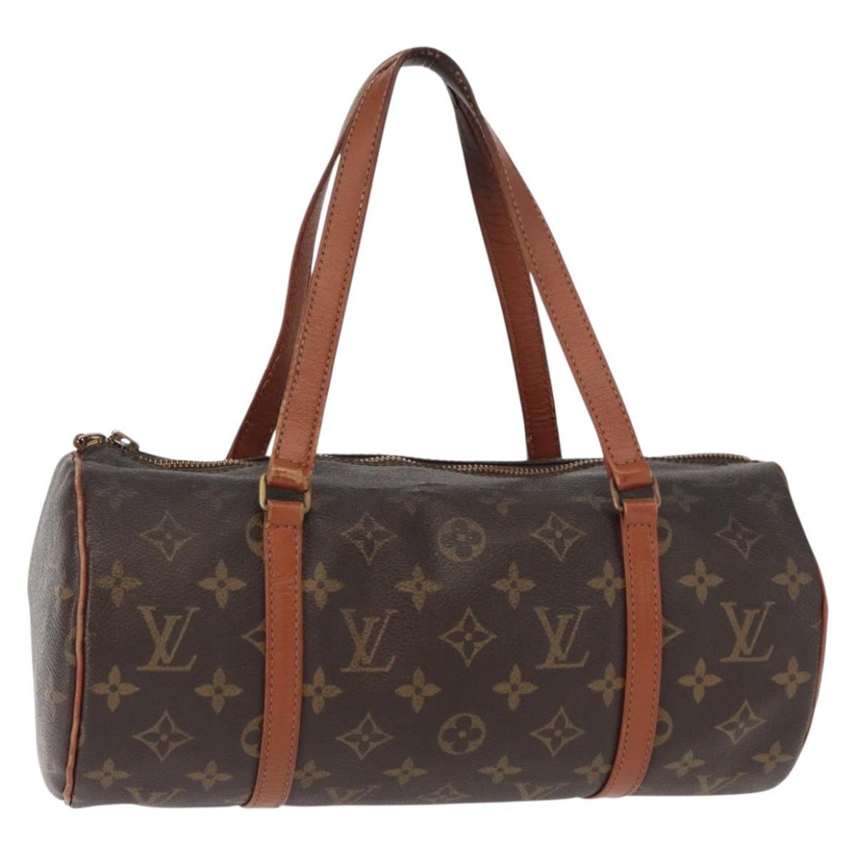 LOUIS VUITTON Monogram Papillon 30 Hand Bag M51385 LV Auth 153433