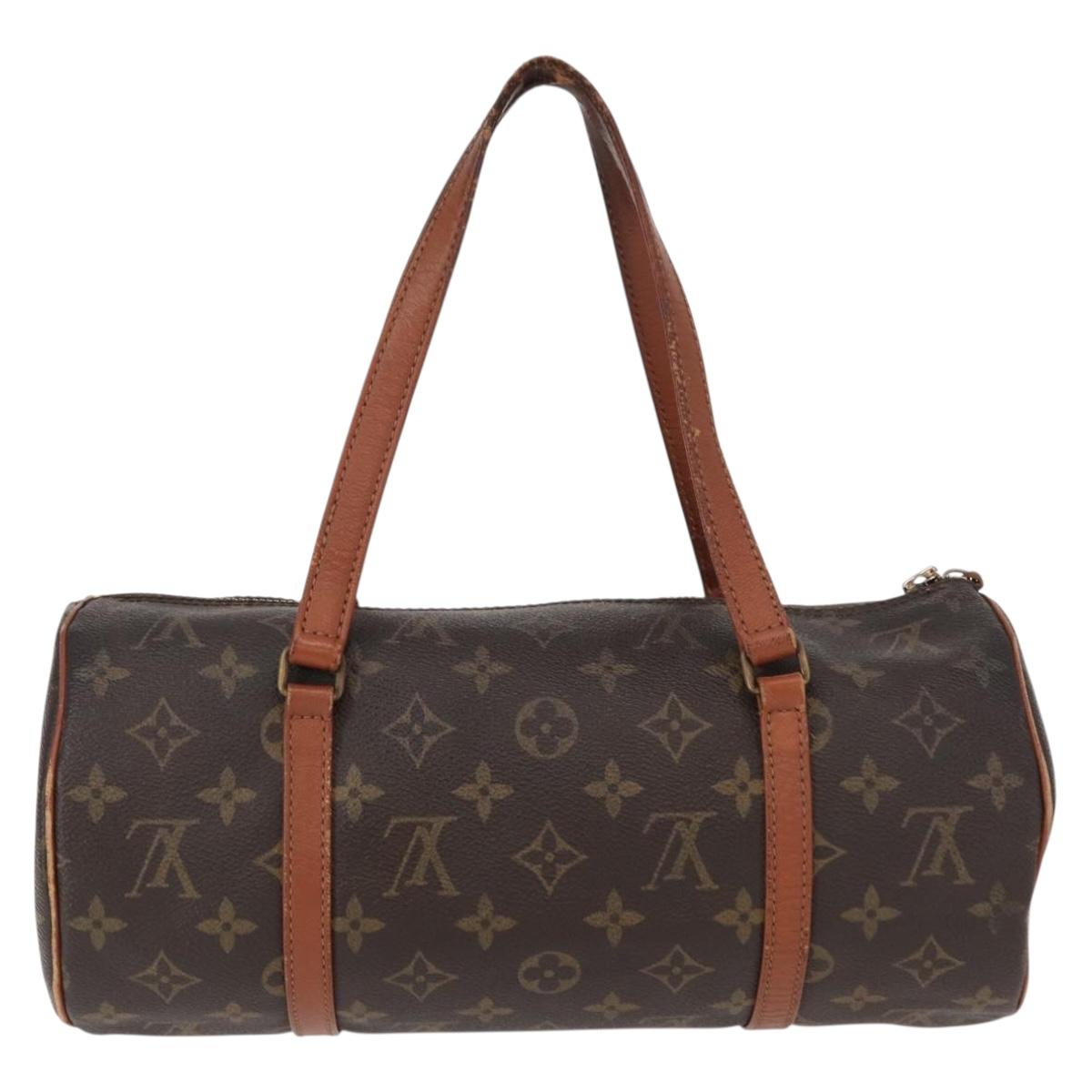 LOUIS VUITTON Monogram Papillon 30 Hand Bag M51385 LV Auth 153433