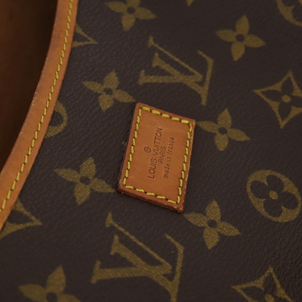 LOUIS VUITTON Monogram Saumur 30 Shoulder Bag M42256 LV Auth 153435