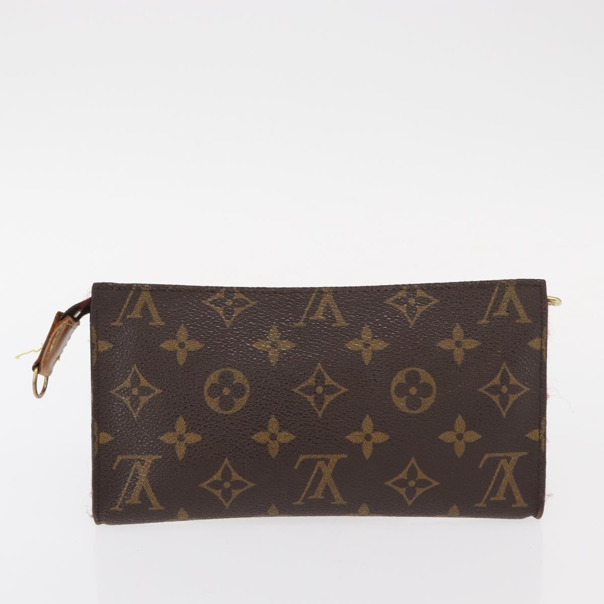 LOUIS VUITTON Monogram Pouch 2 Set LV Auth 153443