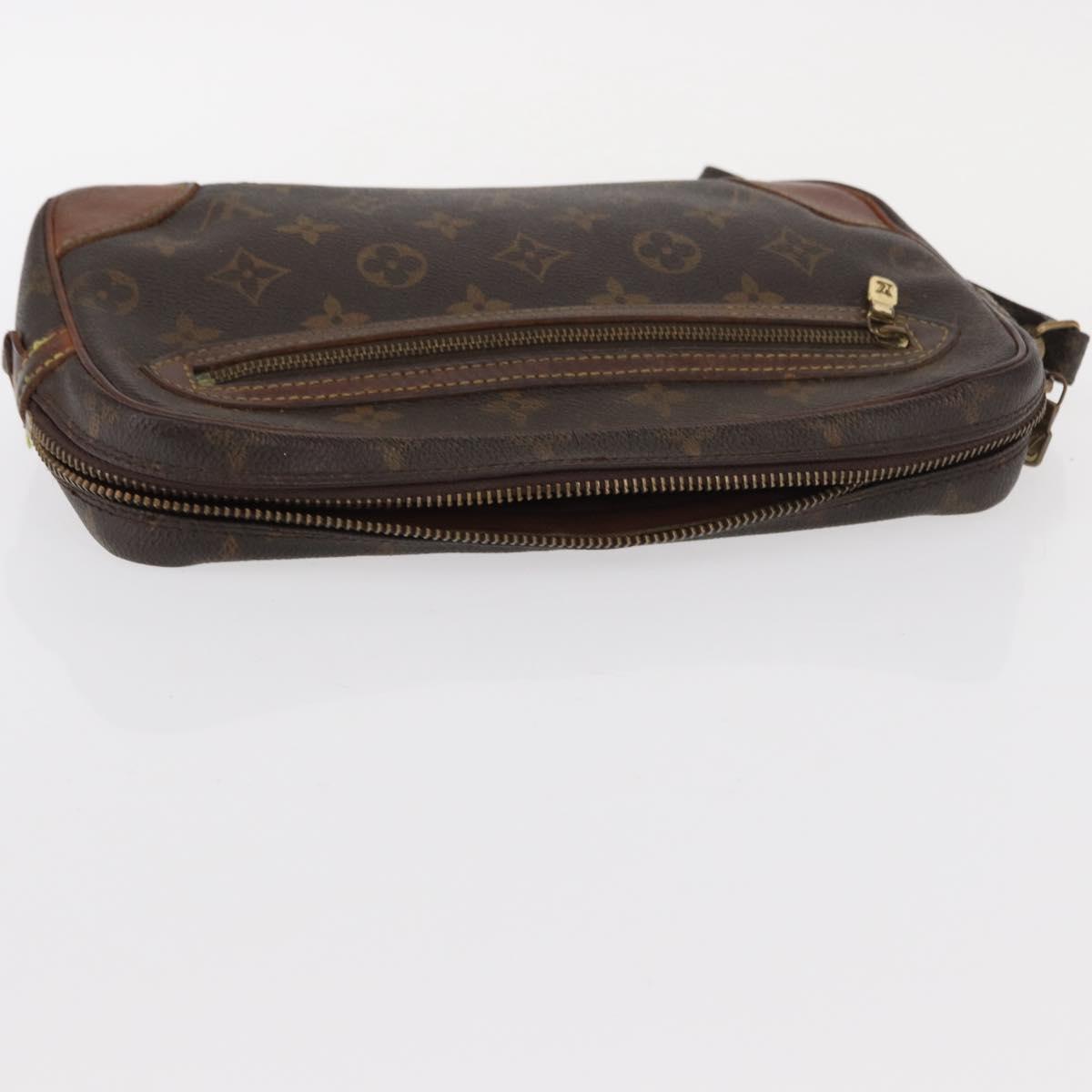 LOUIS VUITTON Monogram Pouch 2 Set LV Auth 153443