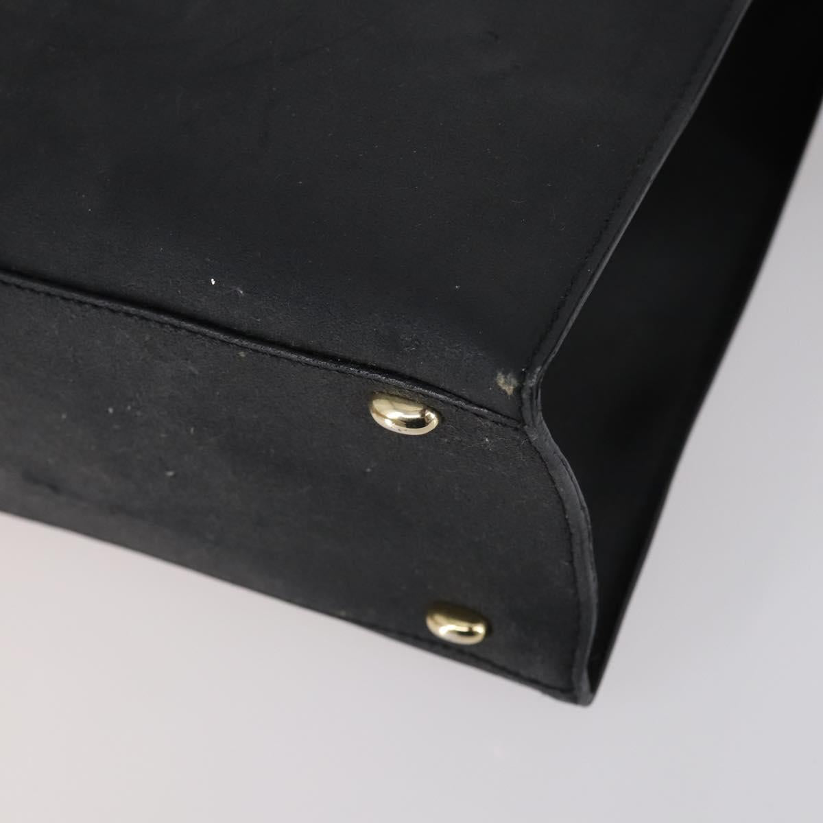 CELINE Shoulder Bag Leather 2 Set Black Auth 153444