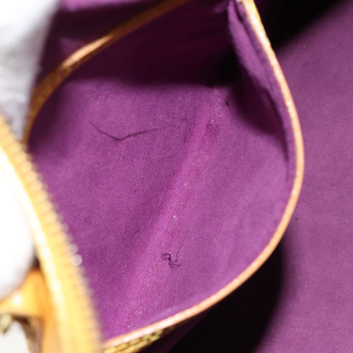 LOUIS VUITTON Epi Alma Hand Bag Yellow M52149 LV Auth 153501