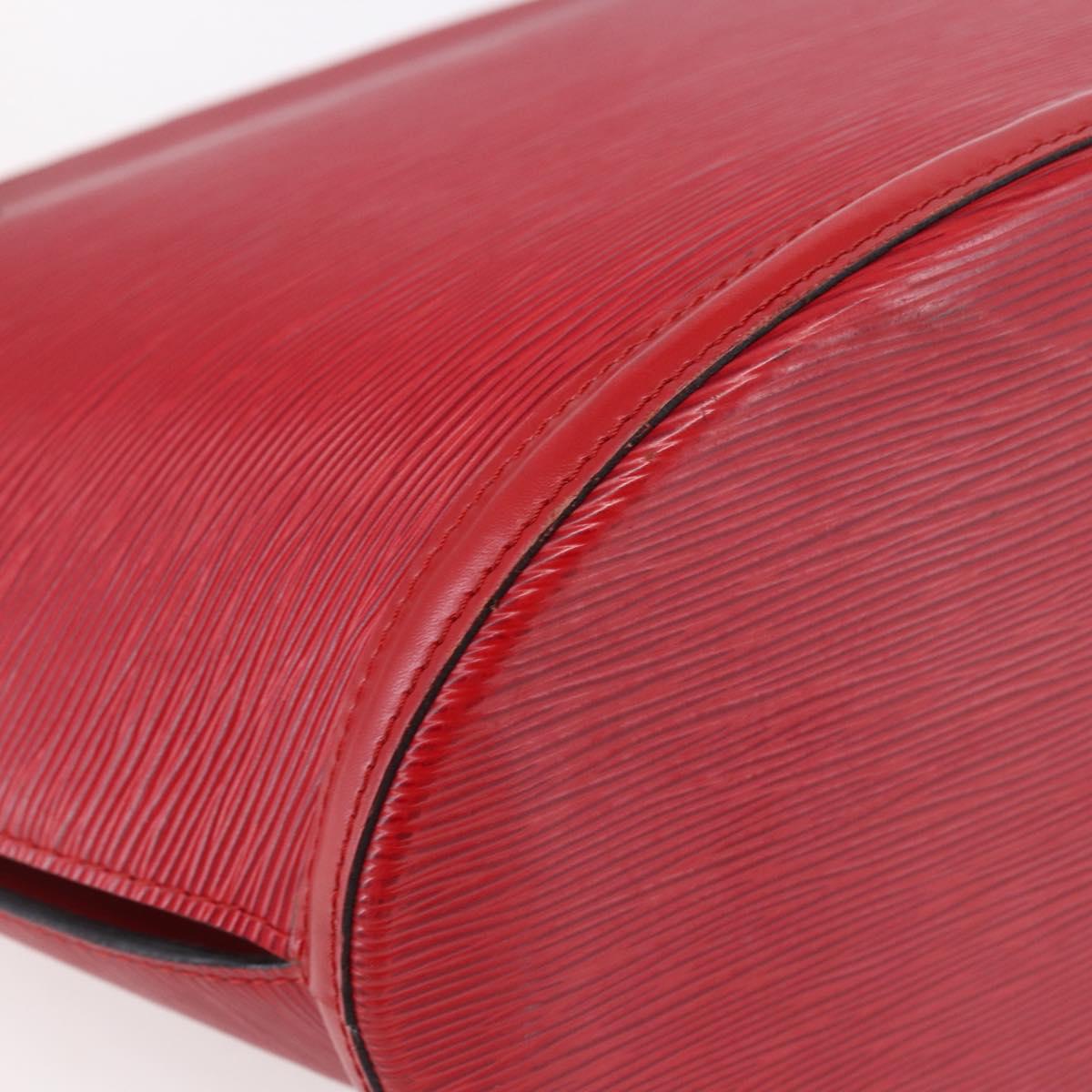 LOUIS VUITTON Epi Saint Jacques Shopping Shoulder Bag Red M52277 LV Auth 153502