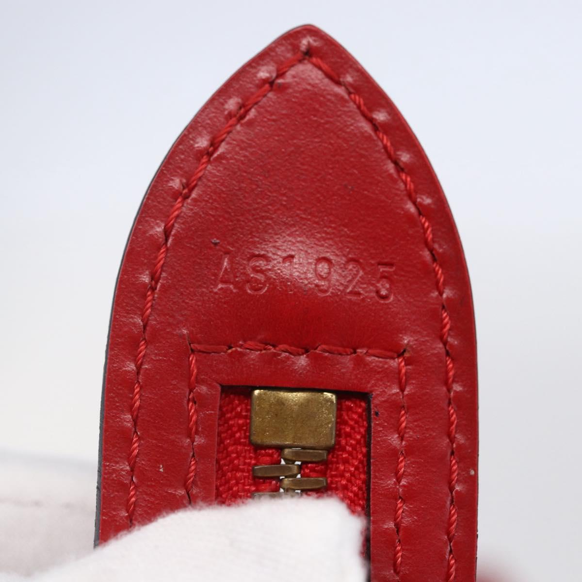 LOUIS VUITTON Epi Saint Jacques Shopping Shoulder Bag Red M52277 LV Auth 153502