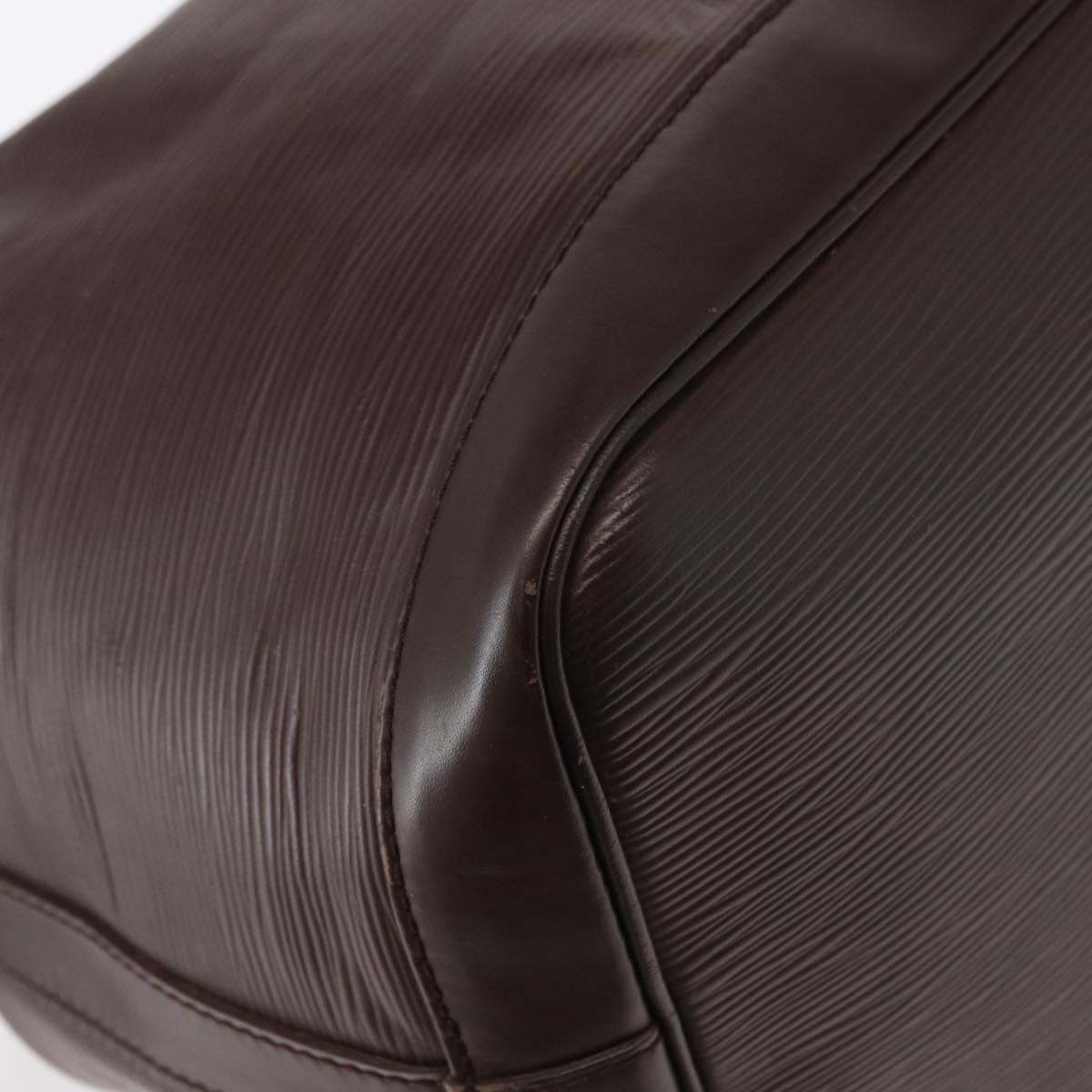 LOUIS VUITTON Epi Petit Noe Shoulder Bag Mocha M5901D LV Auth 153506