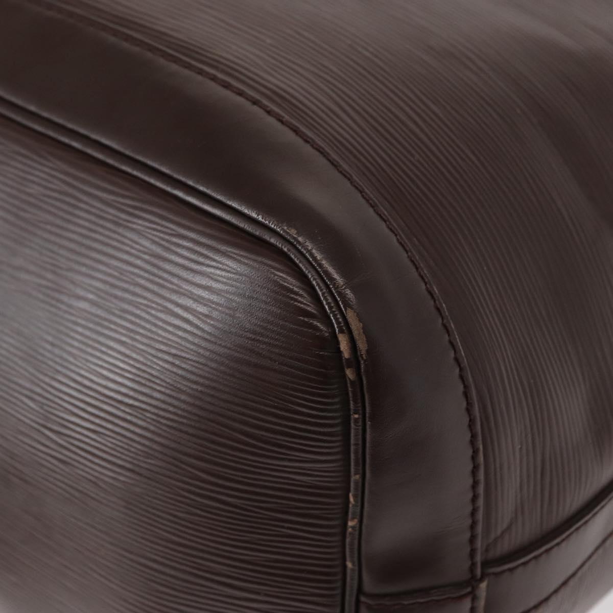 LOUIS VUITTON Epi Petit Noe Shoulder Bag Mocha M5901D LV Auth 153506