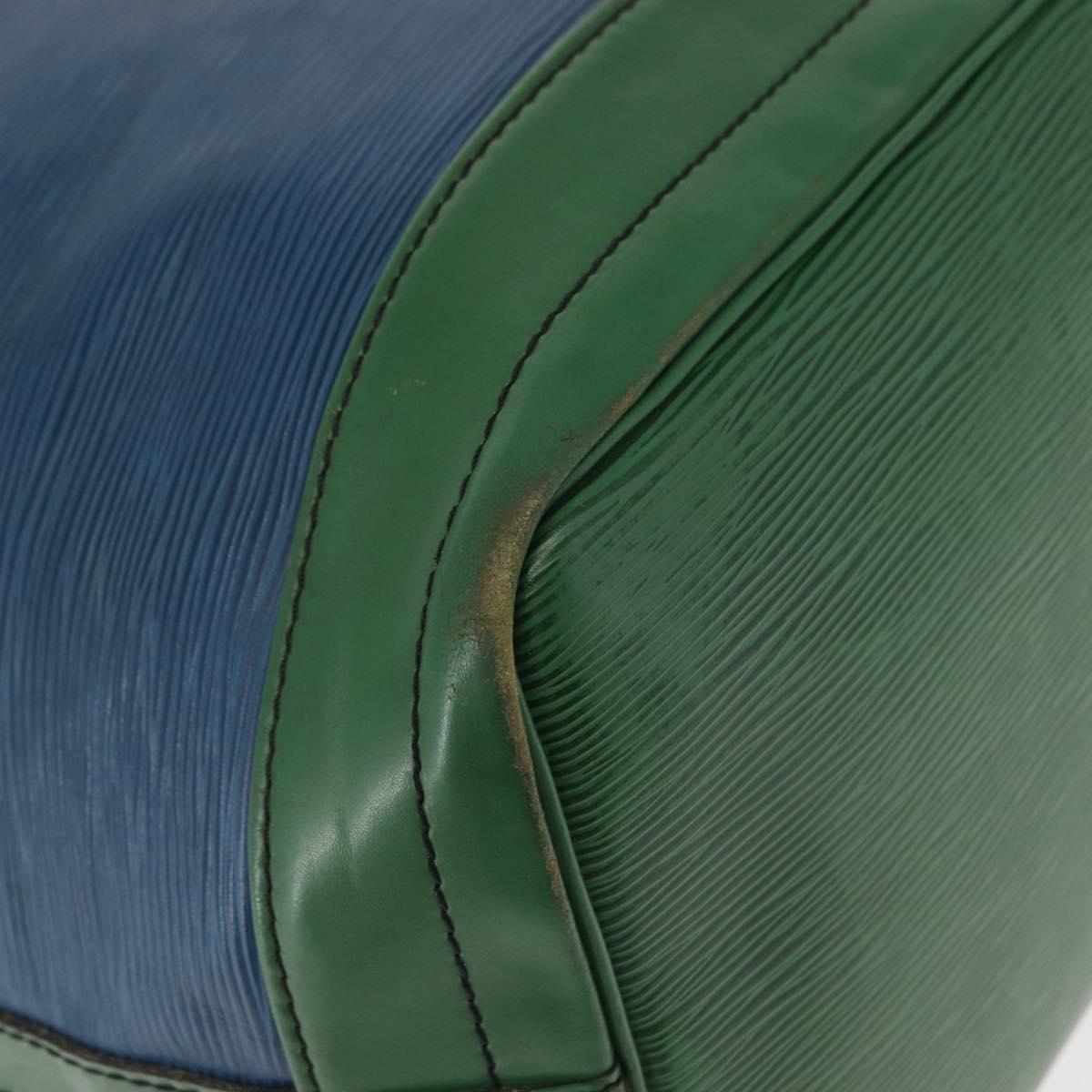 LOUIS VUITTON Epi Noe Shoulder Bag By color Green Blue M44044 LV Auth 153509