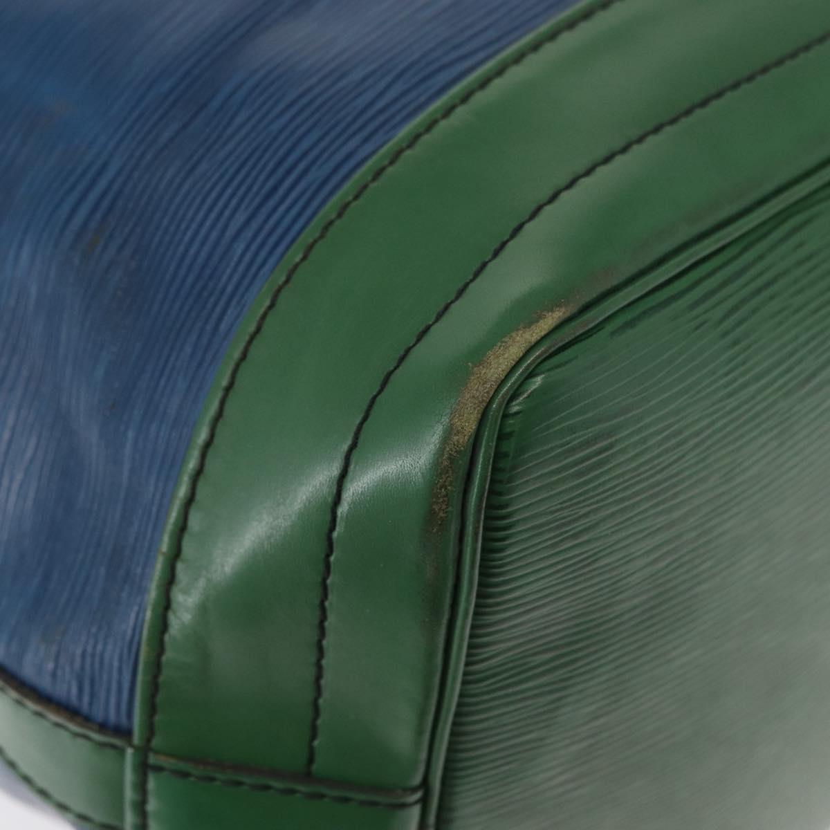 LOUIS VUITTON Epi Noe Shoulder Bag By color Green Blue M44044 LV Auth 153509