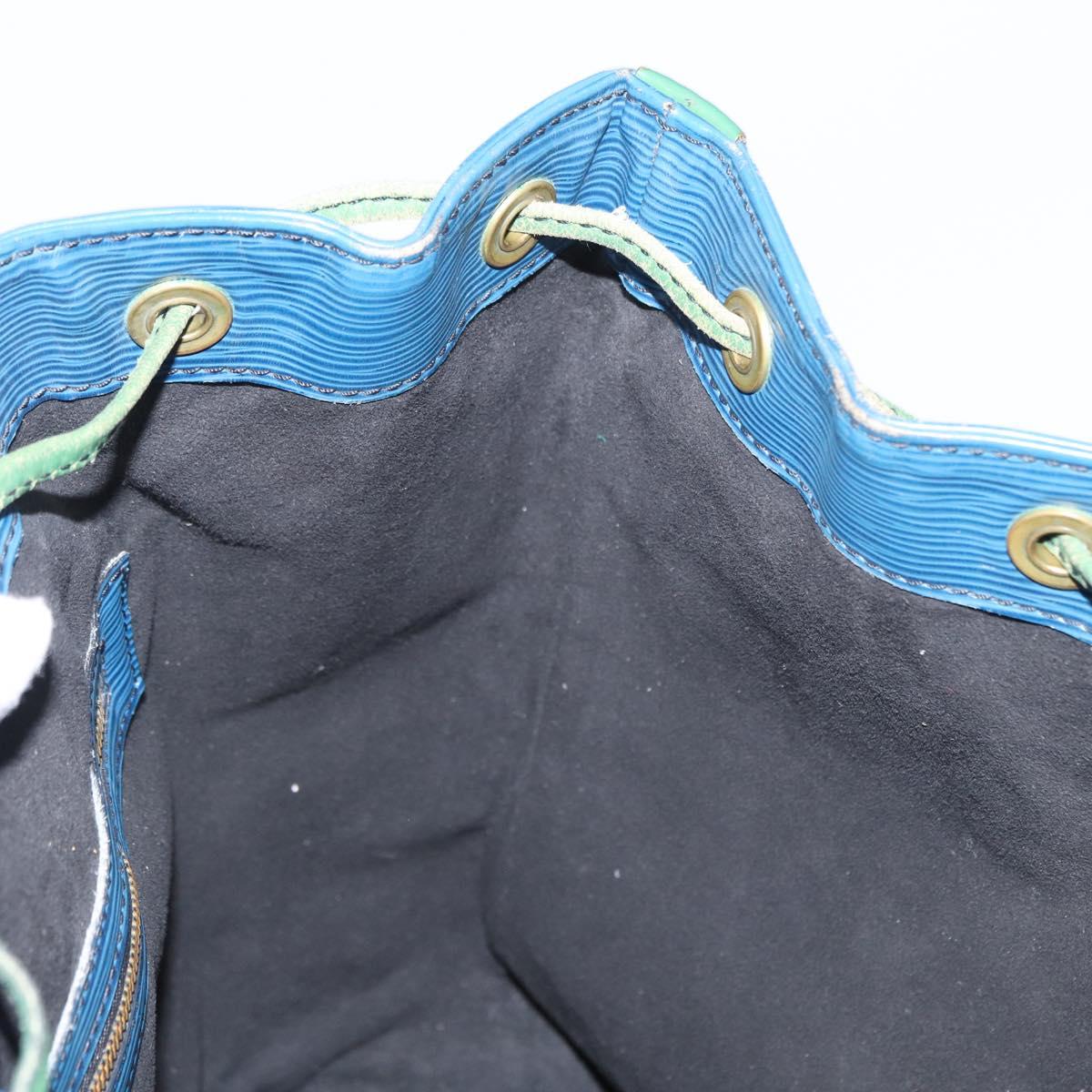 LOUIS VUITTON Epi Noe Shoulder Bag By color Green Blue M44044 LV Auth 153509