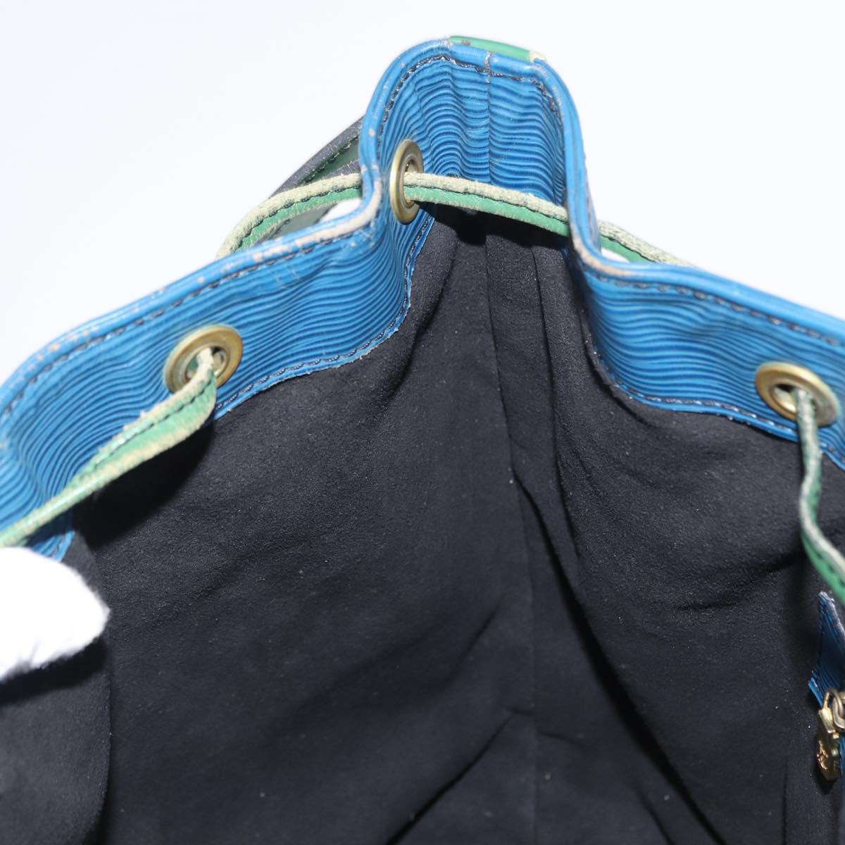 LOUIS VUITTON Epi Noe Shoulder Bag By color Green Blue M44044 LV Auth 153509