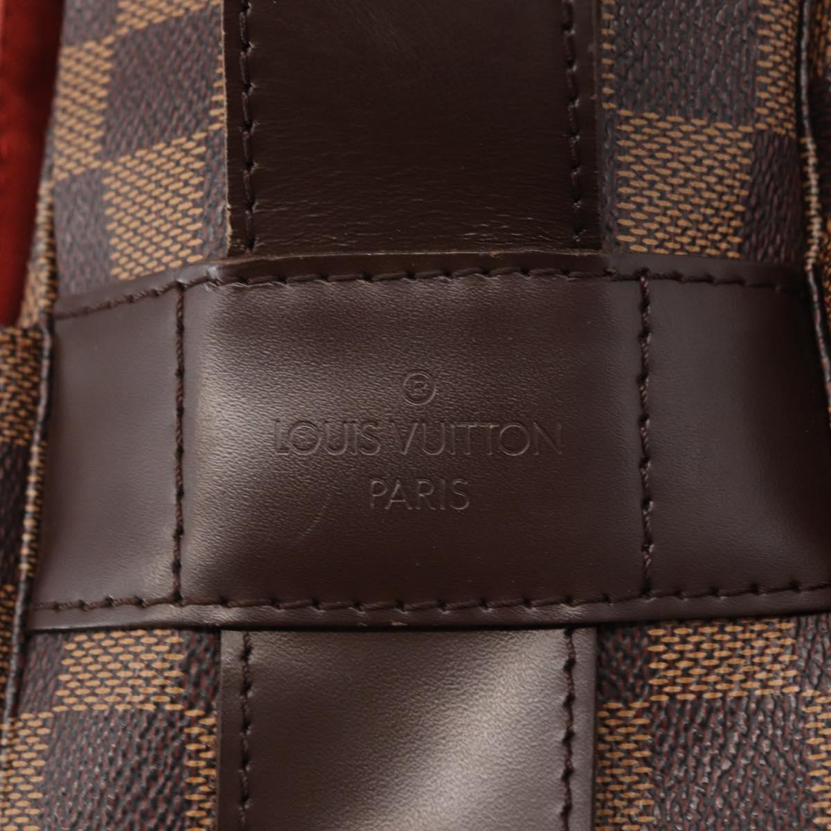 LOUIS VUITTON Damier Ebene Naviglio Shoulder Bag N45255 LV Auth 153512