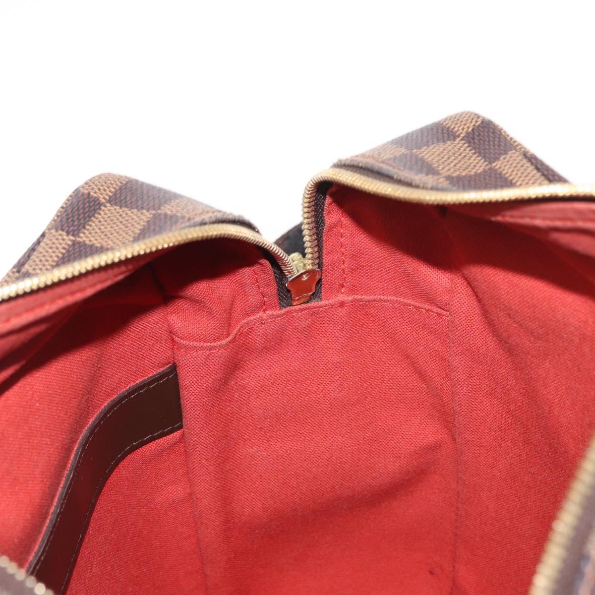 LOUIS VUITTON Damier Ebene Naviglio Shoulder Bag N45255 LV Auth 153512