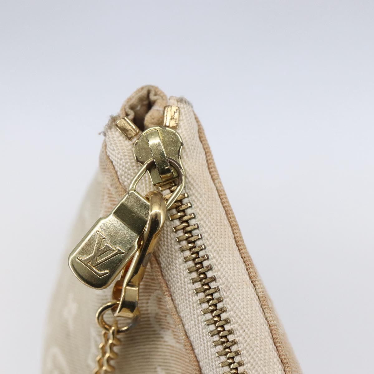 LOUIS VUITTON Mini Lin Mini Pochette Accessoires Pouch Dunne Auth 153515A