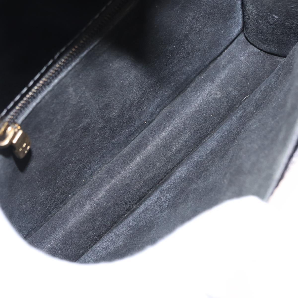 LOUIS VUITTON Vernis Monceau BB Hand Bag 2way Noir Manetic LV Auth 153517