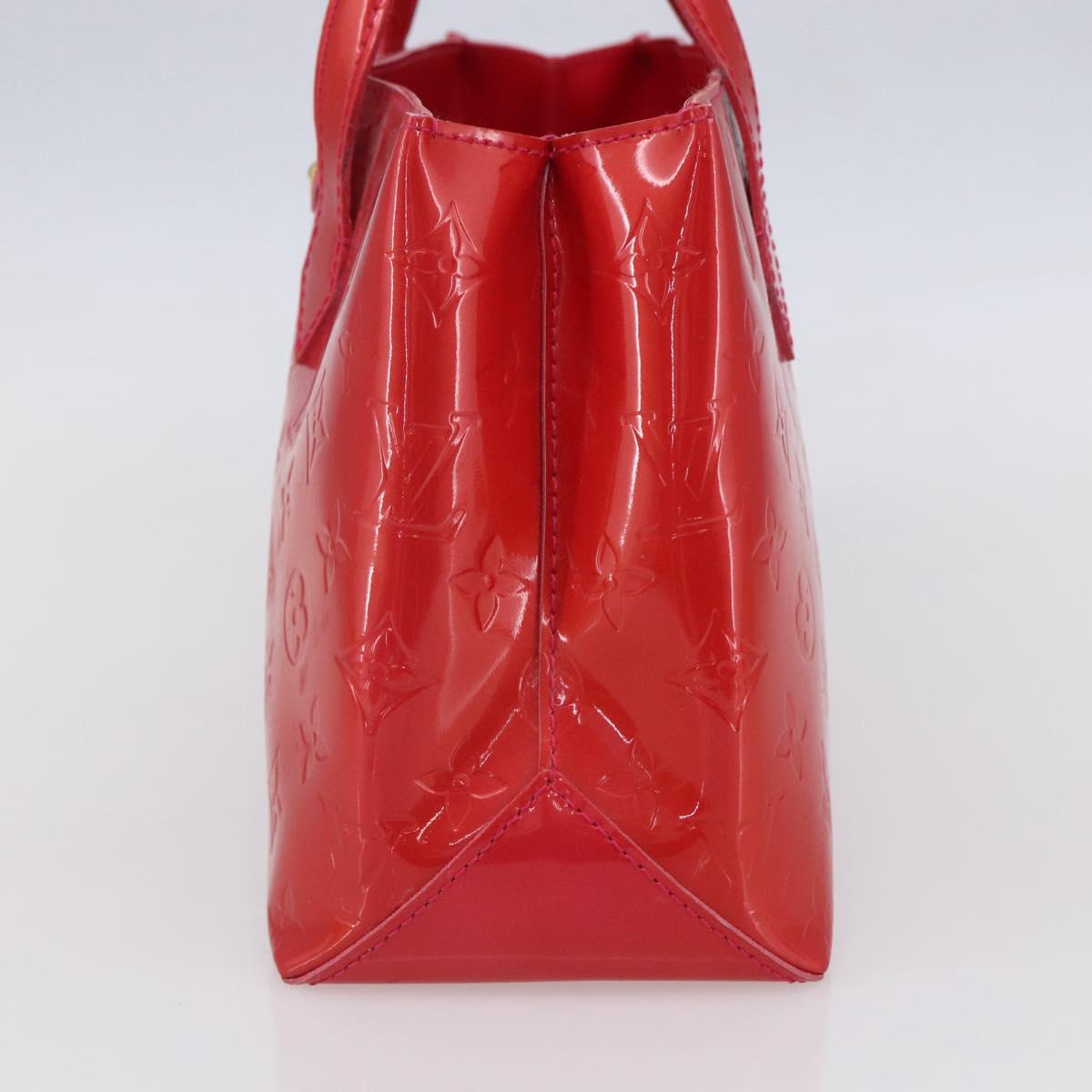 LOUIS VUITTON Monogram Vernis Wilshire PM Bag Rose Pop M93643 LV Auth 153521