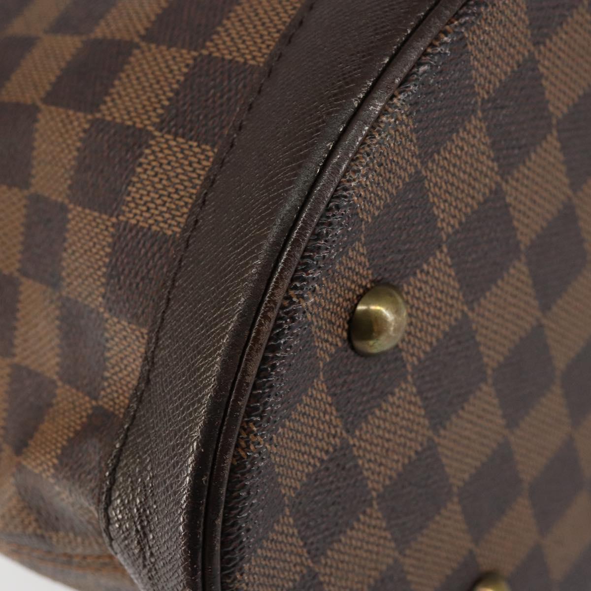 LOUIS VUITTON Damier Ebene Marais Shoulder Bag N42240 LV Auth 153525