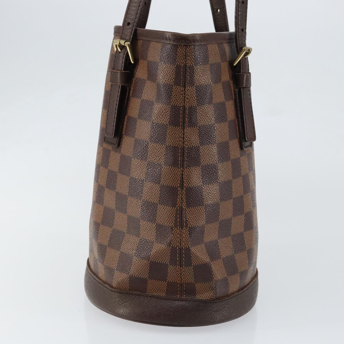 LOUIS VUITTON Damier Ebene Marais Shoulder Bag N42240 LV Auth 153525