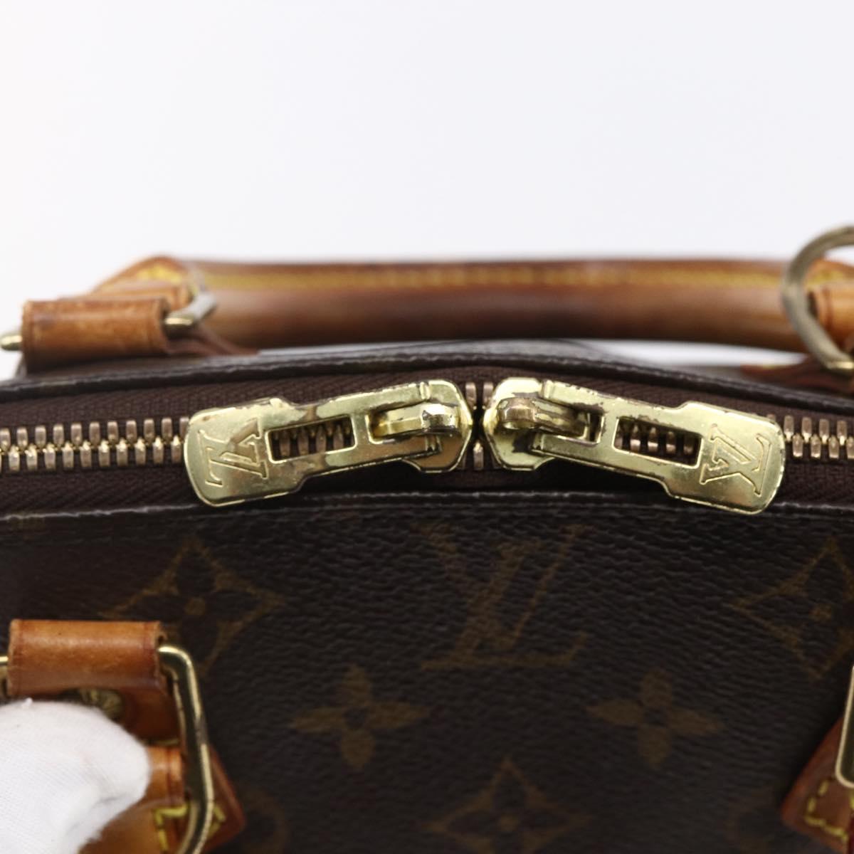 LOUIS VUITTON Monogram Alma Hand Bag M51130 LV Auth 153527