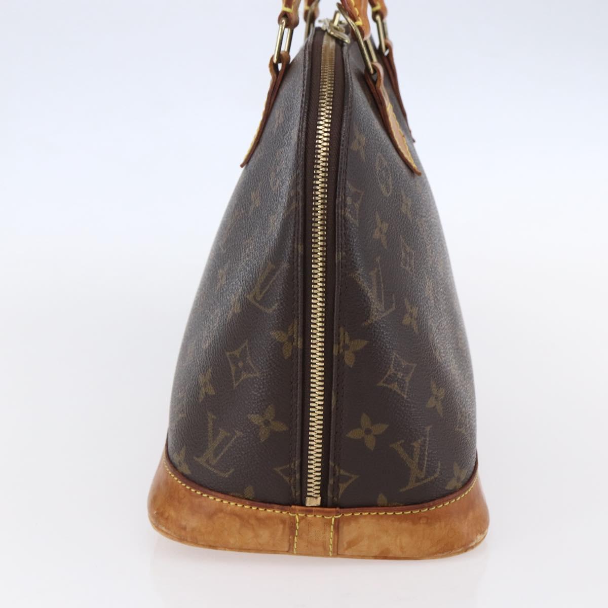 LOUIS VUITTON Monogram Alma Hand Bag M51130 LV Auth 153527