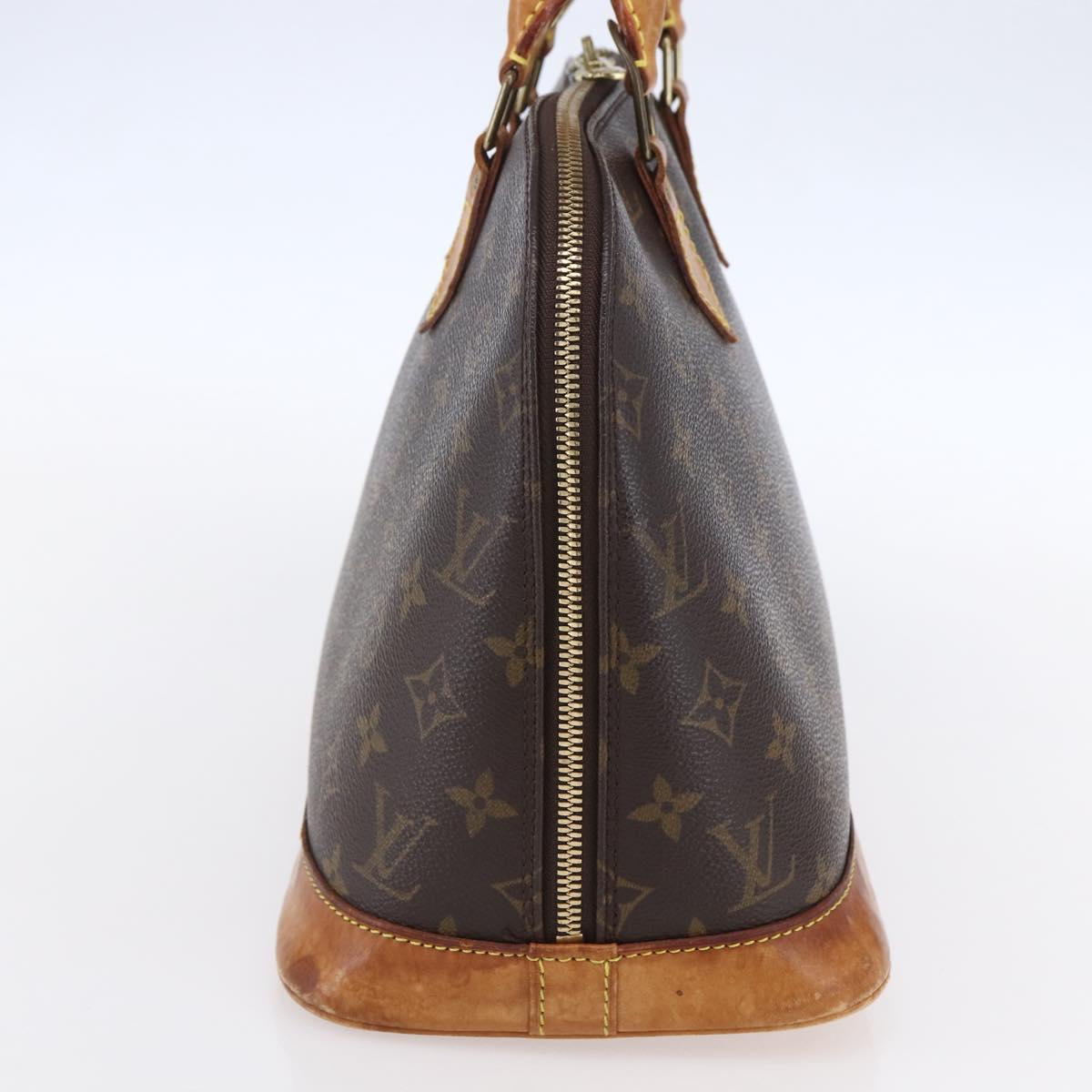 LOUIS VUITTON Monogram Alma Hand Bag M51130 LV Auth 153527