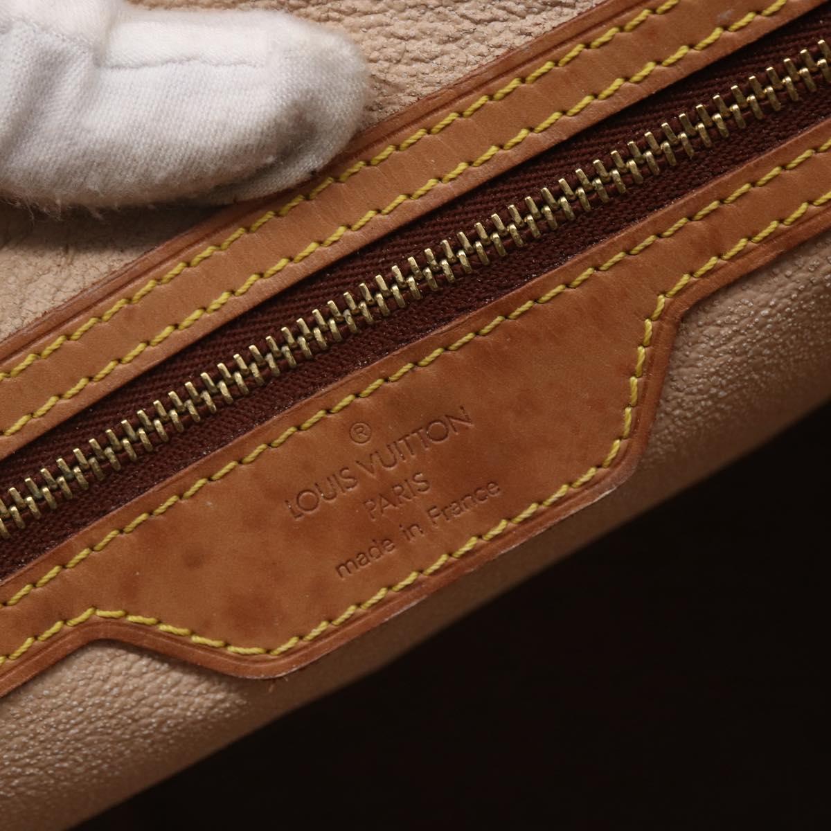 LOUIS VUITTON Monogram Bucket GM Shoulder Bag M42236 LV Auth 153529