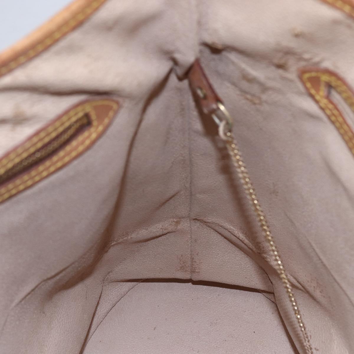 LOUIS VUITTON Monogram Bucket GM Shoulder Bag M42236 LV Auth 153529