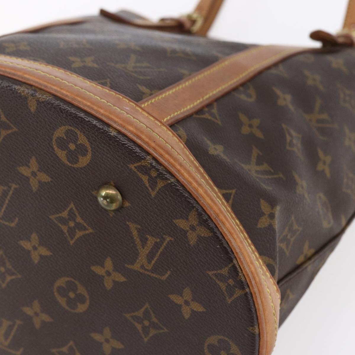 LOUIS VUITTON Monogram Bucket GM Shoulder Bag M42236 LV Auth 153530
