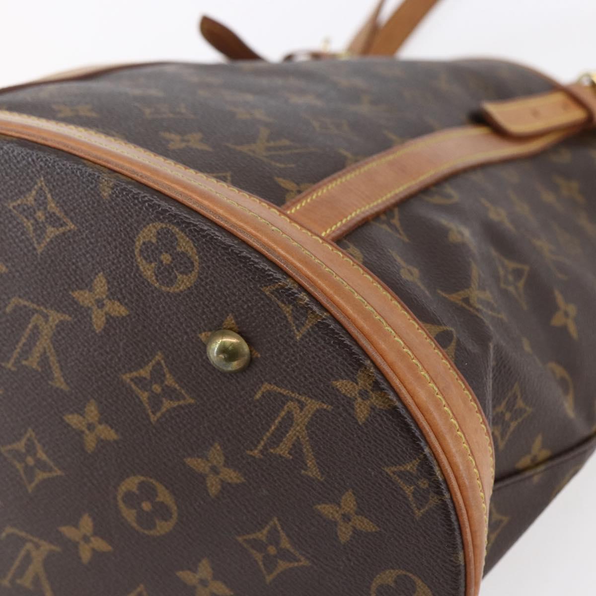 LOUIS VUITTON Monogram Bucket GM Shoulder Bag M42236 LV Auth 153530