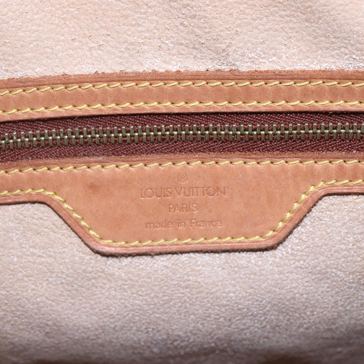 LOUIS VUITTON Monogram Bucket GM Shoulder Bag M42236 LV Auth 153530