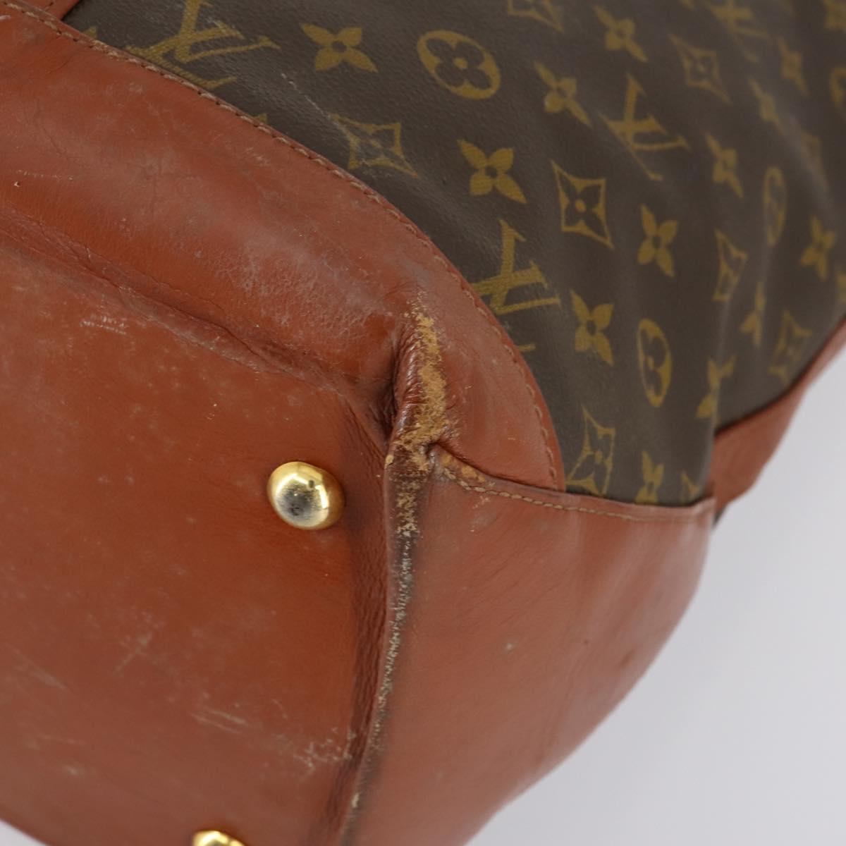 LOUIS VUITTON Monogram Sac Weekend GM Tote Bag M42420 LV Auth 153535