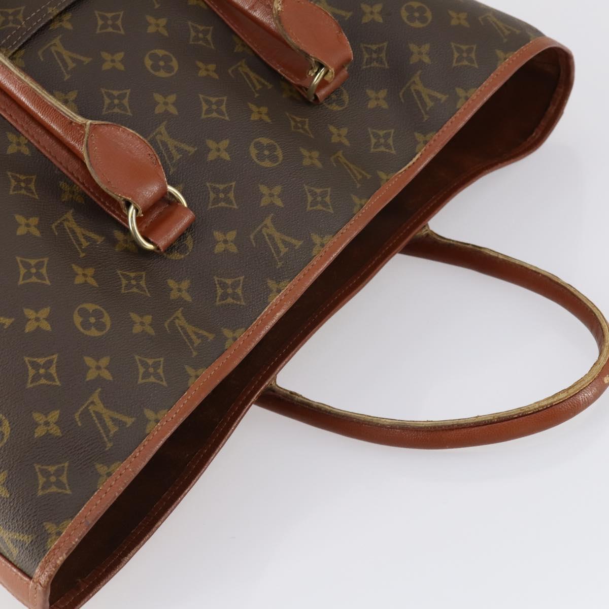 LOUIS VUITTON Monogram Sac Weekend GM Tote Bag M42420 LV Auth 153535