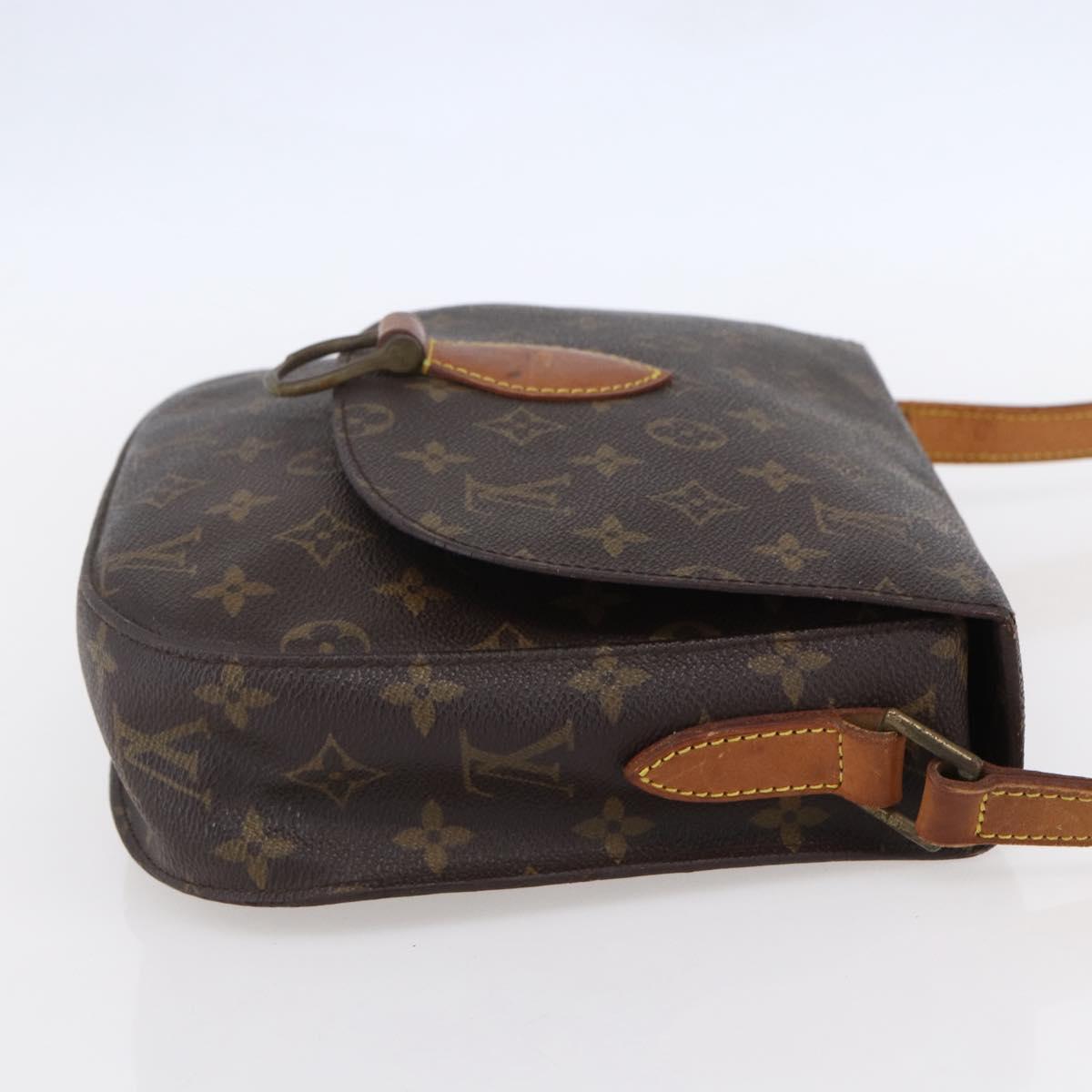 LOUIS VUITTON Monogram Saint Cloud GM Shoulder Bag M51242 LV Auth 153543